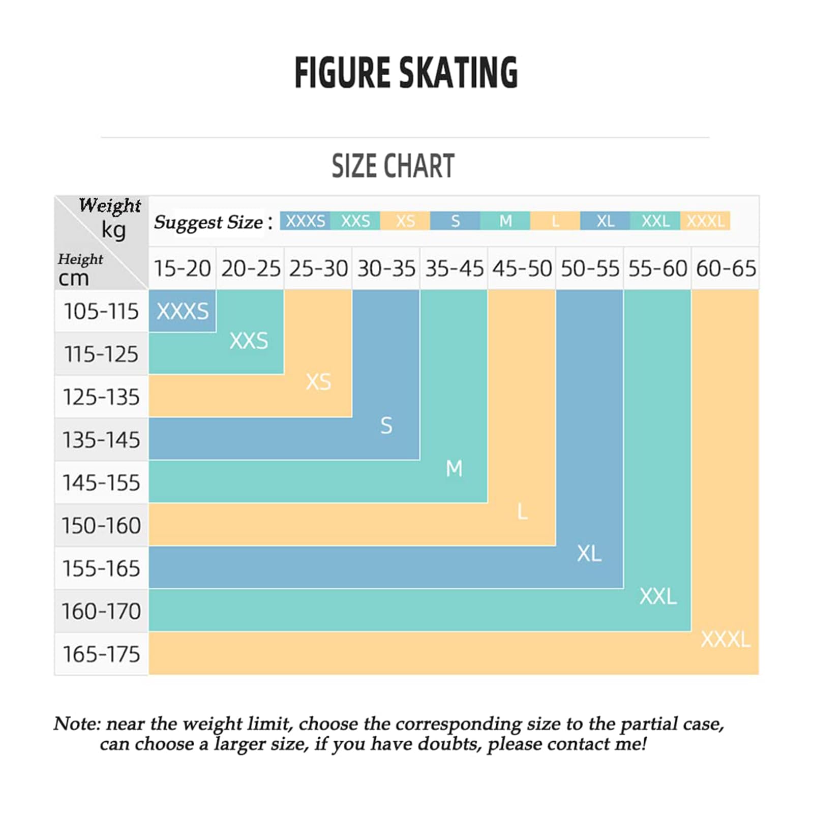 Genérico Medias De Patinaje sobre Hielo para Mujer, Medias sobre Las Botas, Pantalones De Patinaje Artístico De Alta Elasticidad con Hebillas Dobles(Size:S,Color:Piel)
