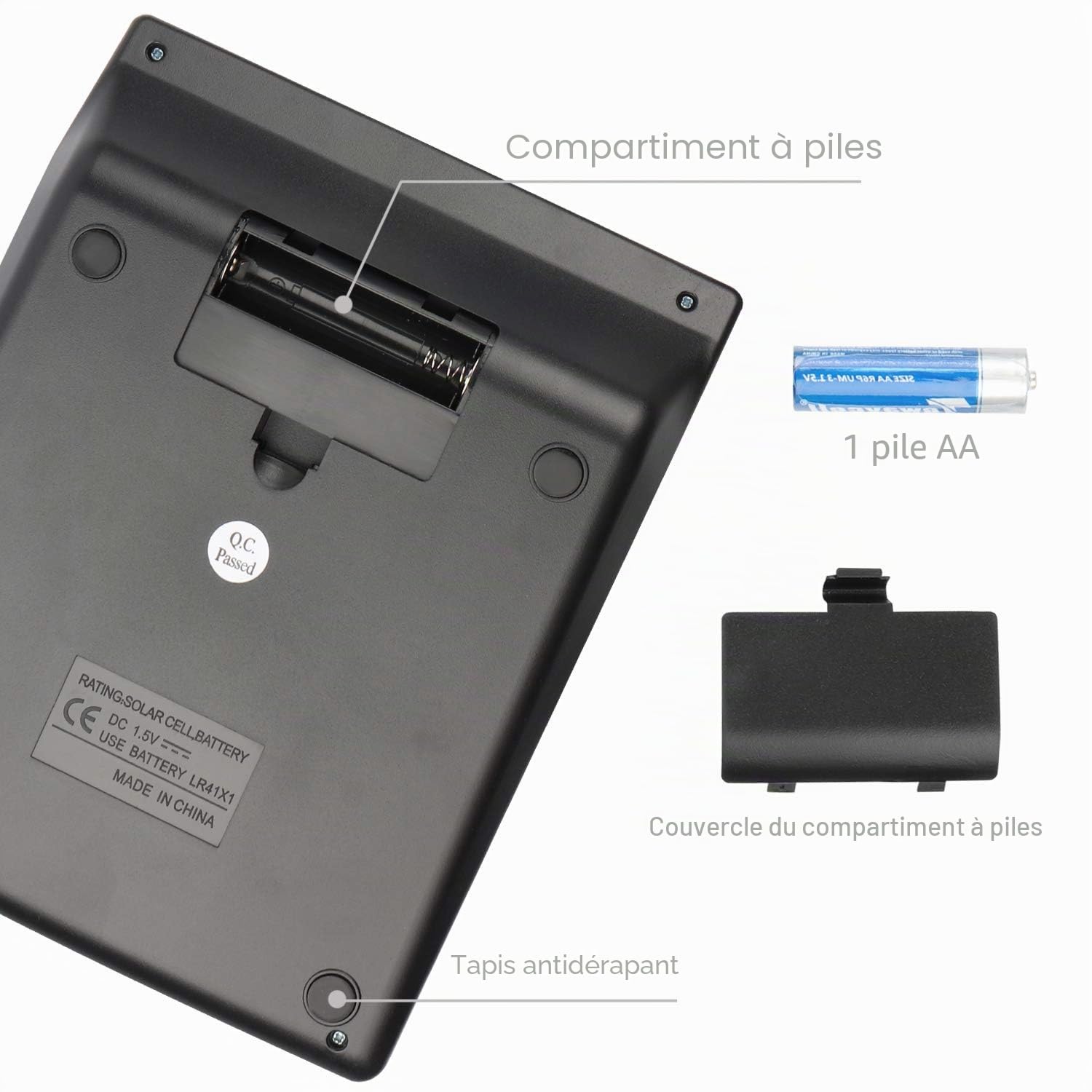 Calculatrice de Bureau 12 Chiffres Fonction Standard