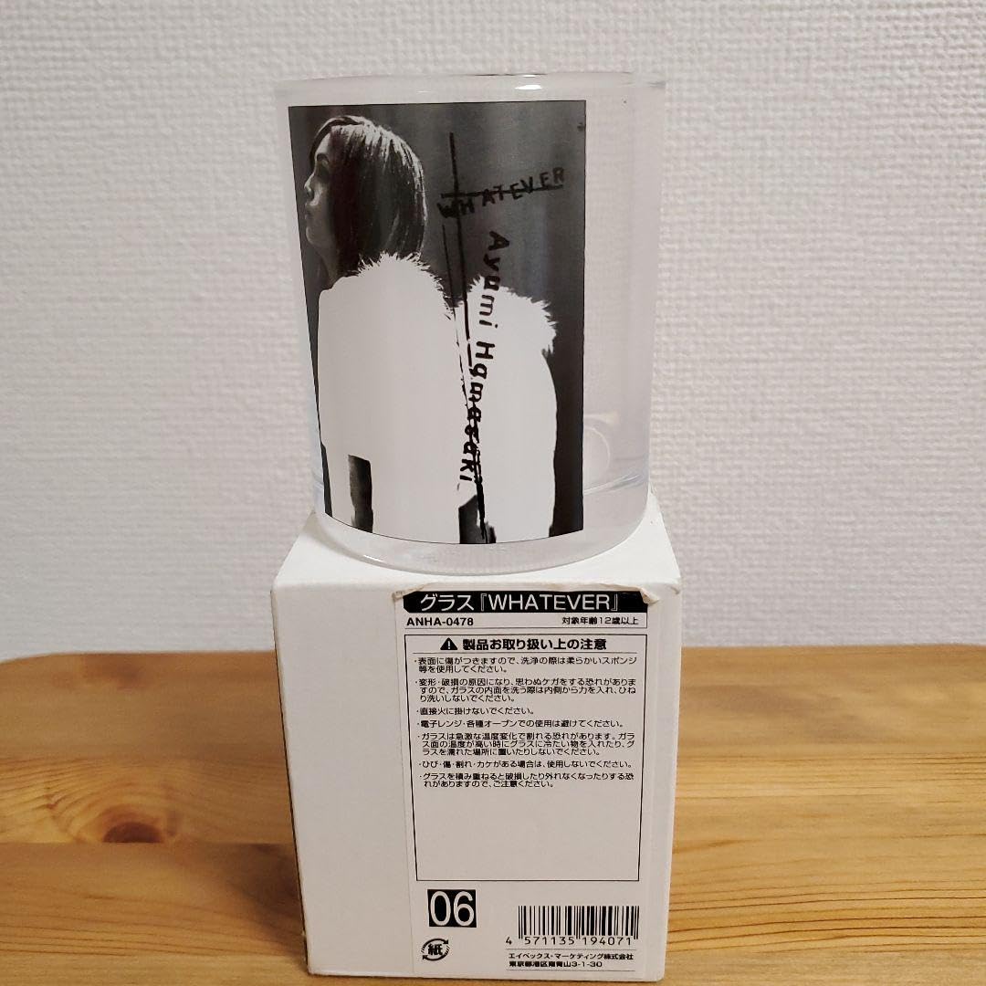 Amazon.co.jp: 浜崎あゆみ グラス WHATEVER 06 : ホーム＆キッチン