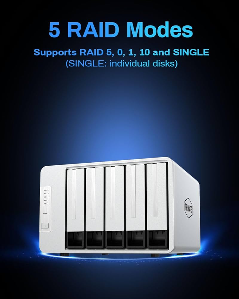 USB Type-C HDD5台ケースTERRAMASTER D5-310 TERRAMASTER D5-310 HDD