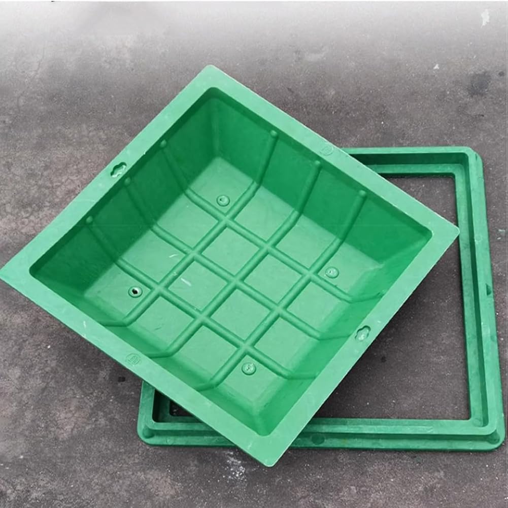 GJMSSMY High-Performance Invisible Manhole Covers and Frames Resin Wastewater Tank Cover for YardEmbedded Resin Inspection Cover for Sewage Systems