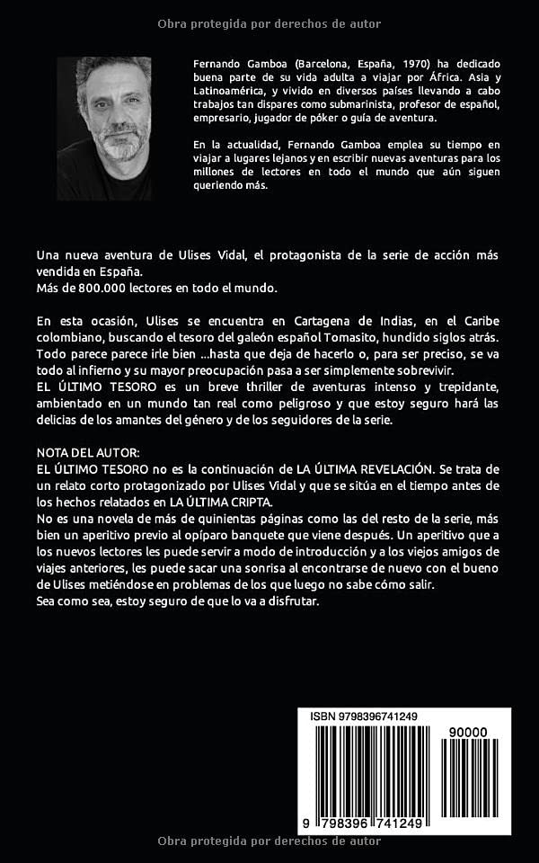 Miniatura 2 de EL ÚLTIMO TESORO Una aventura inédita de Ulises Vidal (Las aventuras de Ulises Vidal) (Spanish Edition)