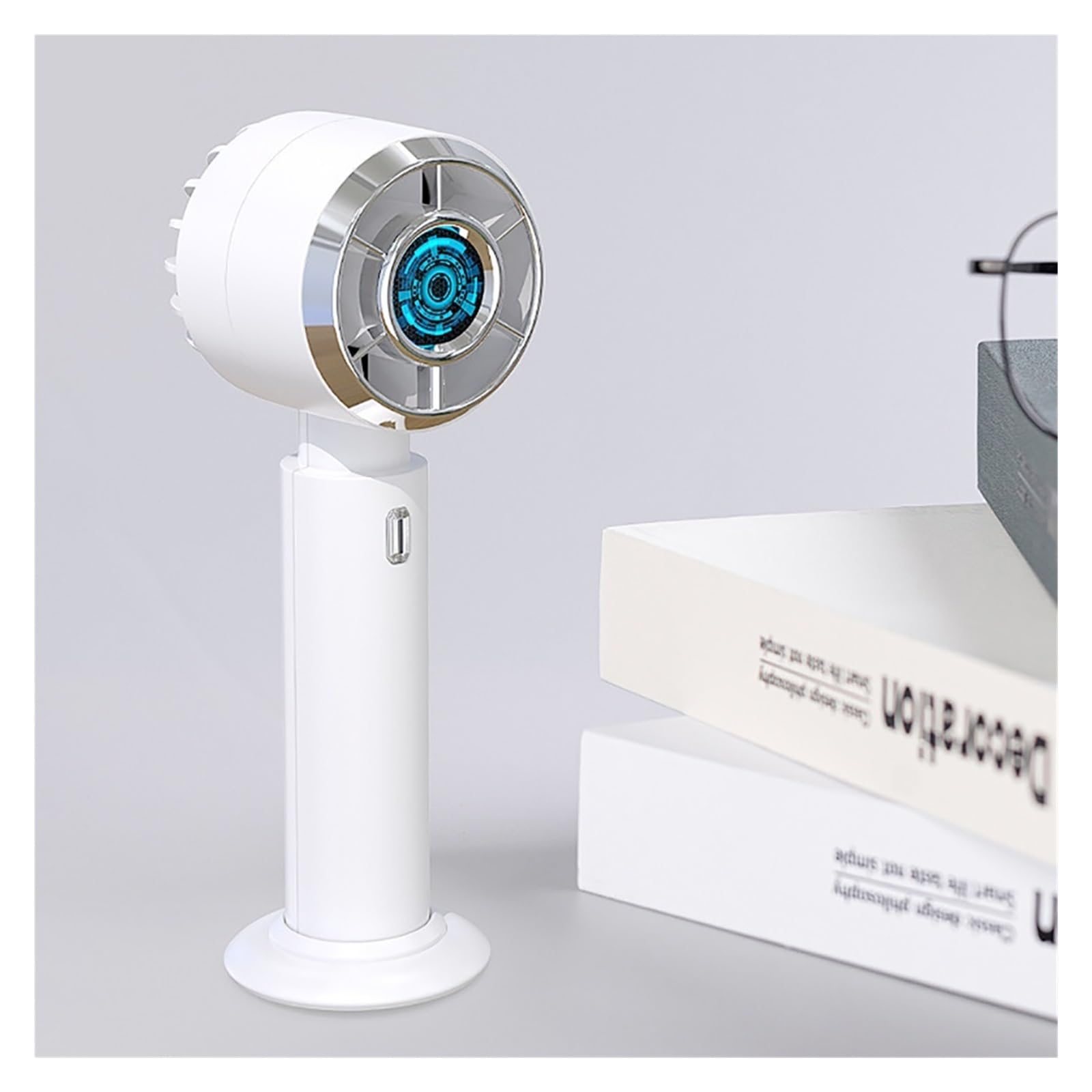 Ventilator staand, tafelventilator, vloerveventilator, tafelmodel, bladloos, Airco torenventilatoren, , Koelen & Verwarmen (wit/zilver), Air-Cool Hot 2 in 1 functie, Non-Blade FAN | https