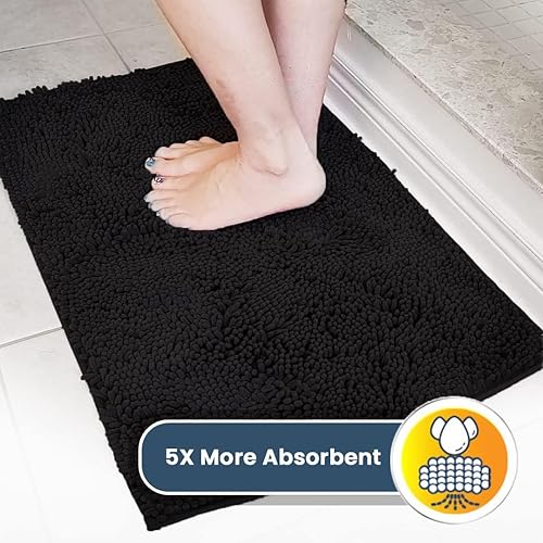 Vista 186 de Muddy Mat® - Tapete de microfibra superabsorbente para mascotas, antideslizante y lavable, de felpilla, secado rápido, para entrada