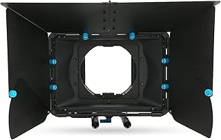 Fotografia Matte Box, Metal e Material Plástico Follow Focus Matte Box com Matte Box para Fotografia de Cinema e Televisão para Mulher para Atividades ao Ar Livre