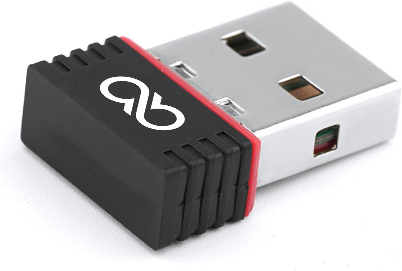 Advent Basics Mini Wi-Fi Receiver 300Mbps, 2.4Ghz, 802.11B/G/N Usb 2.0 Wireless Wi-Fi Network Adapter Black