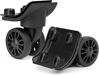 Zoofen Replacement Luggage Wheel W149-2 Suitcase Repair Spinner Wheels with Dual-Wheel Luggage Accessories（W149-2，2pcs）