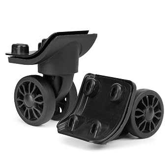 Zoofen Replacement Luggage Wheel W149-2 Suitcase Repair Spinner Wheels with Dual-Wheel Luggage AccessoriesW149-2,2pcs