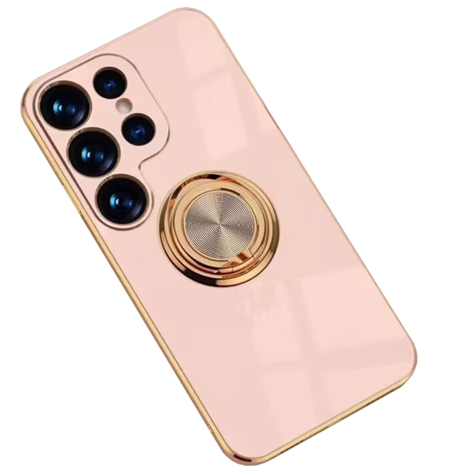 Coque Samsung S26 Ultra rose ultra fine avec anneau plaqué et protection d'objectif photo - 8