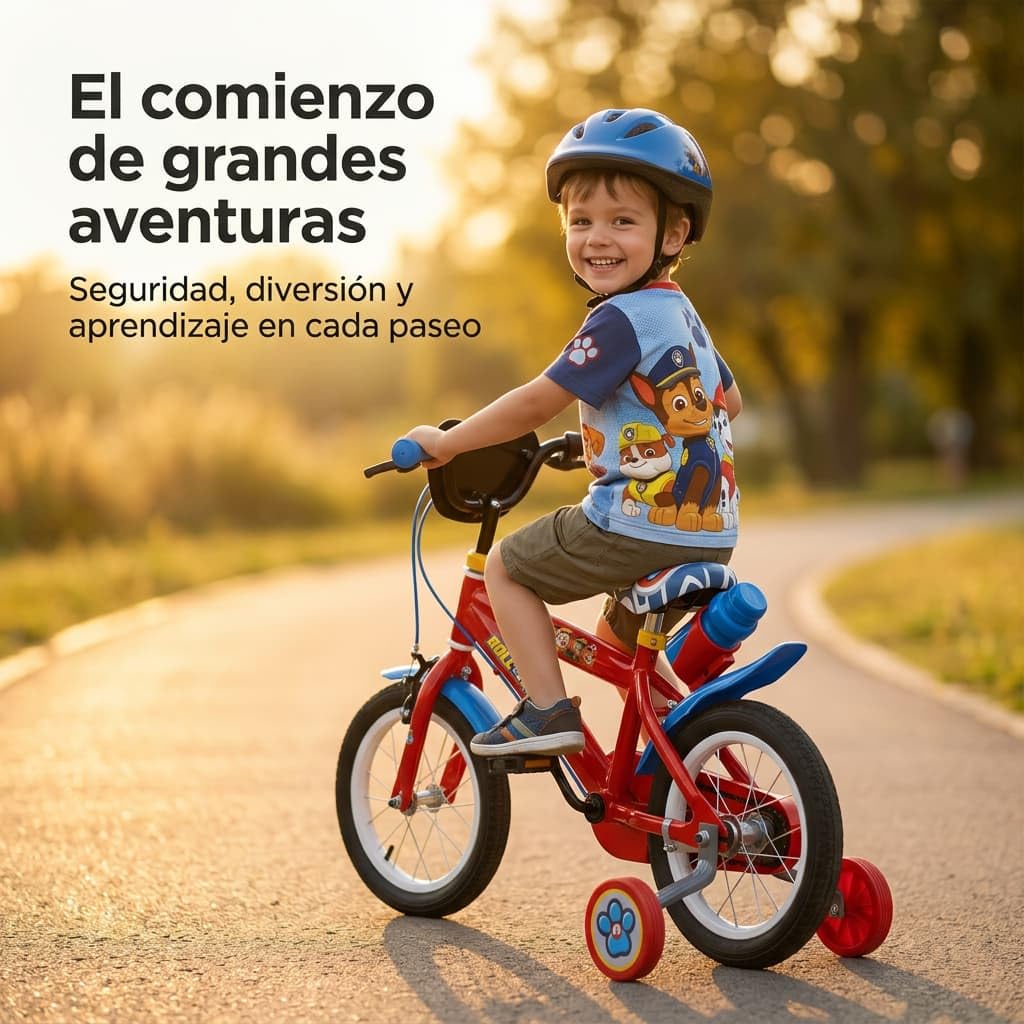 TOIMSA Bicicleta 12" Paw Patrol