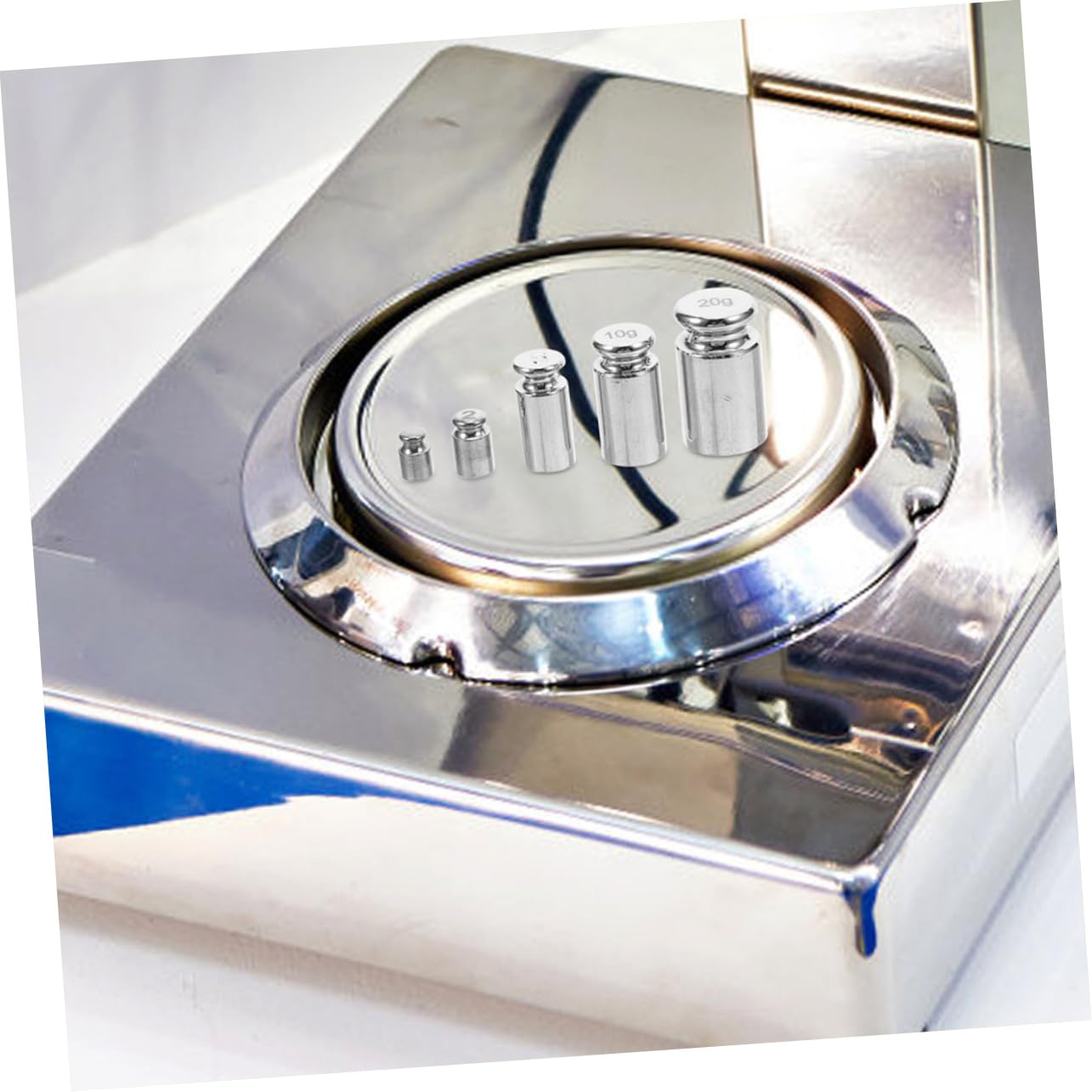 10pcs Calibration Weights Digital Scale Weights for Accurate Measurement Kitchen Laboratory Jewelry and Educational Use