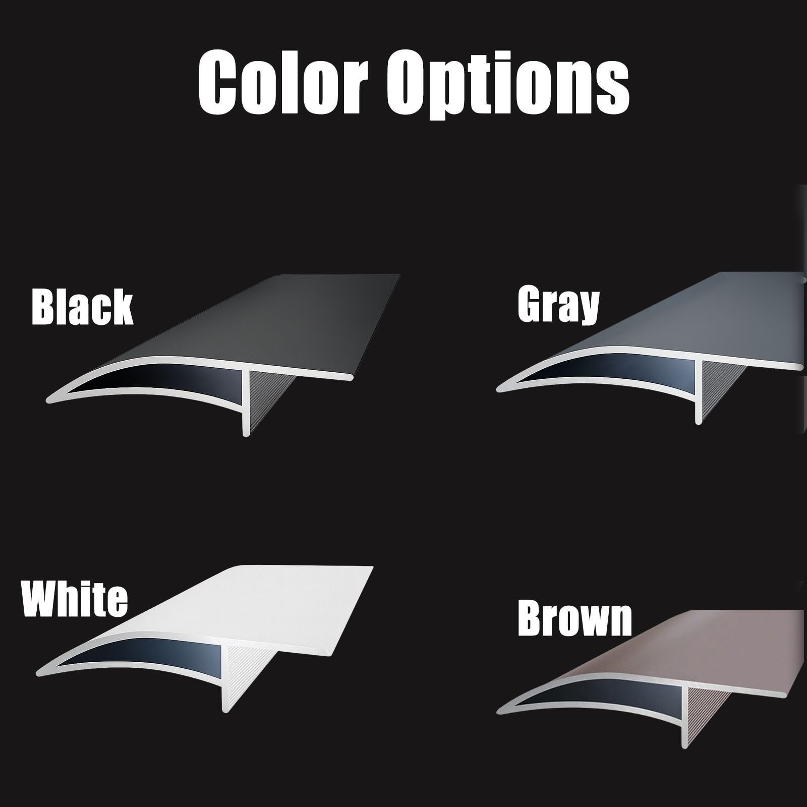 vierteaguas muro exterior Deflector de línea de goteo para aleros de metal/canalones para bordes de paredes exteriores/protección contra goteo del borde(Brown 1 PC)