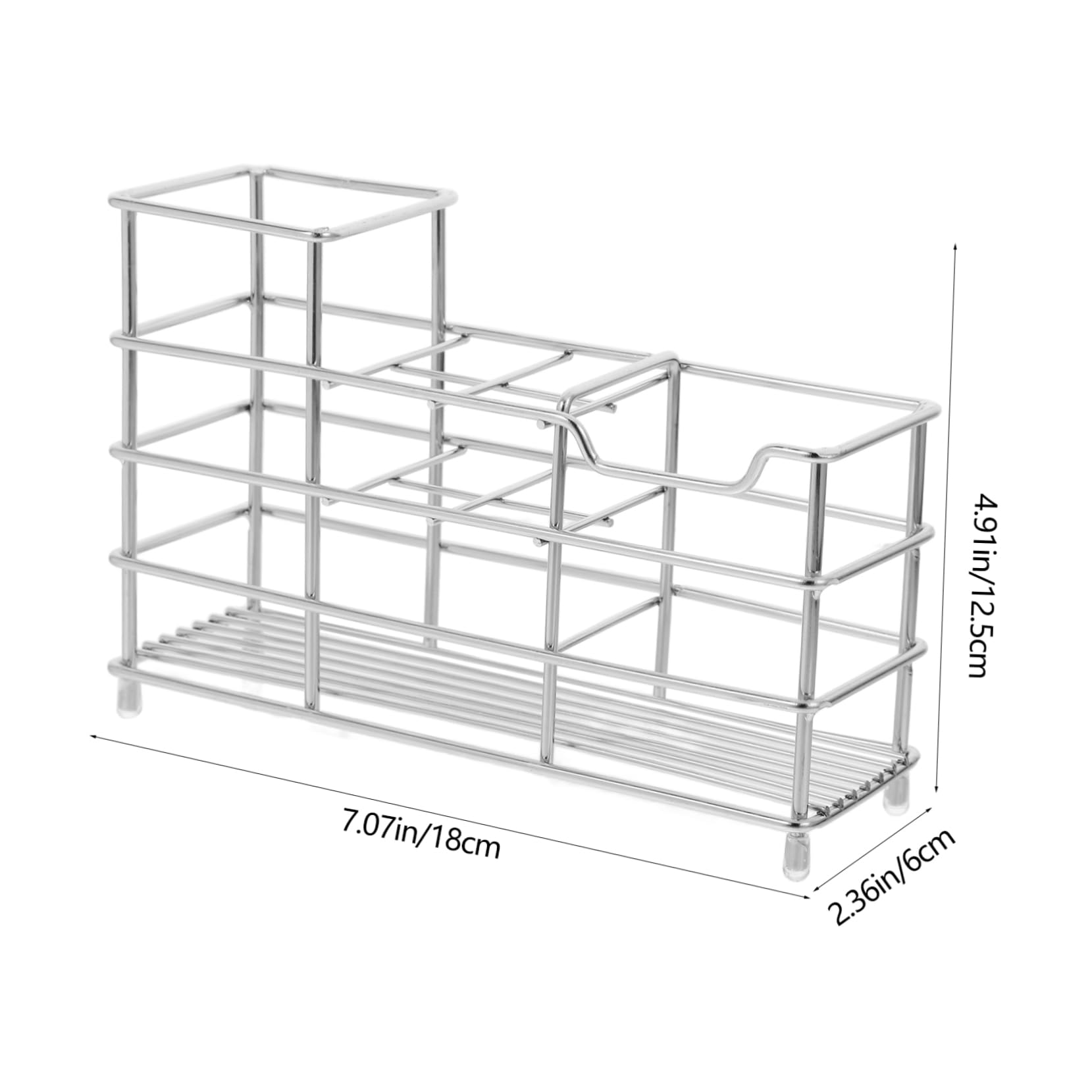PRETYZOOM 4 Estantes De Almacenamiento para Baño Estante Organizador para Baño Soporte De Exhibición para Baño Organizador De Almacenamiento De Pasta De Soporte para Cepillo De