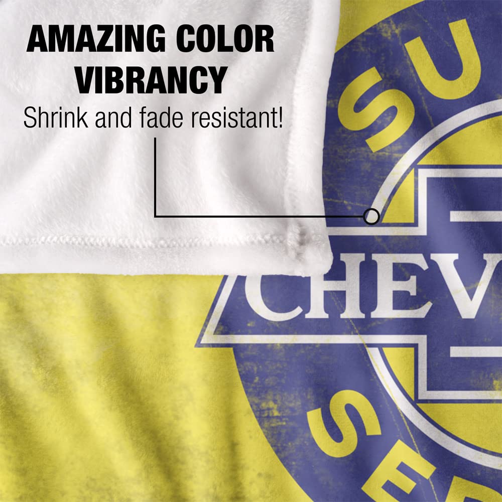 Chevrolet Blanket, 152 x 127 cm Super Service Silky Touch Super Soft Throw Blanket, 50 x 60 inches - Image 4