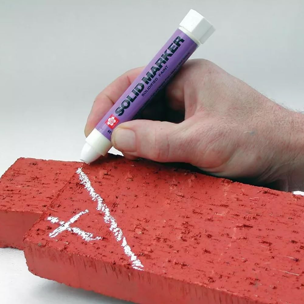 Smar do szyb przednich, solidny marker do nowych i używanych samochodów, do użytku wewnątrz i na zewnątrz, różne powierzchnie (biały)