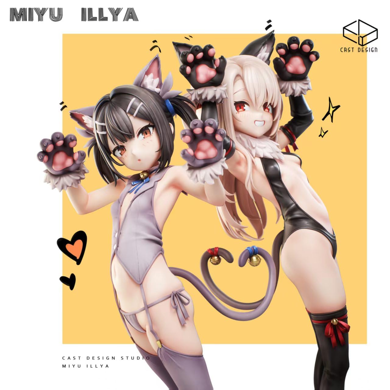 Amazon.co.jp: 伊莉雅イリヤ & 美遊みゆ フィギュア ガレージキット