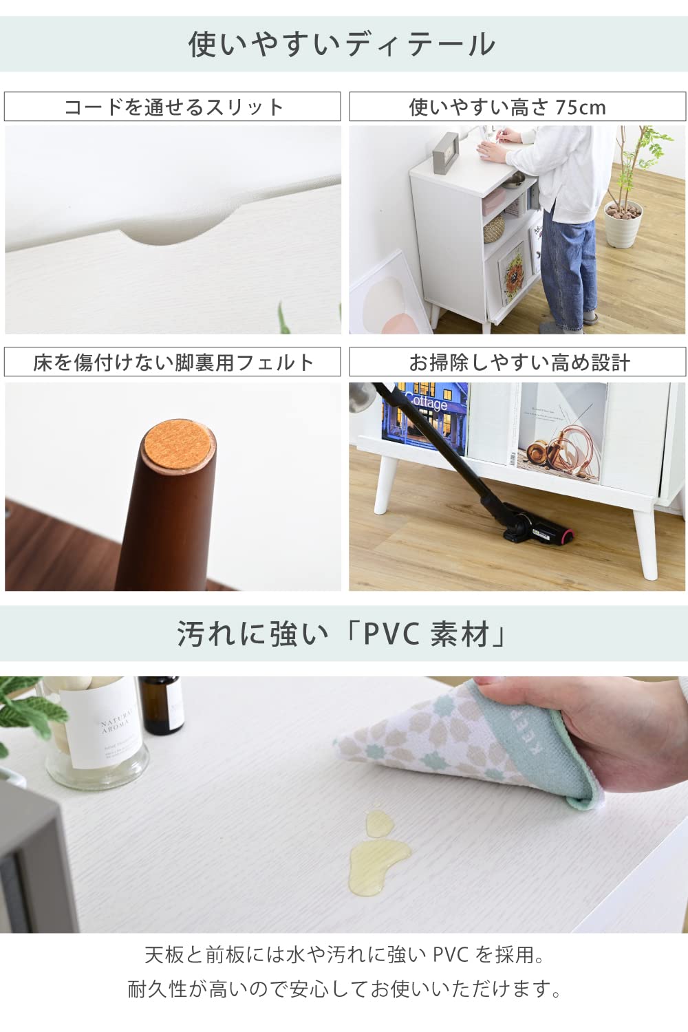 Amazon.co.jp: JKプラン ディスプレイラック おしゃれ サイドボード