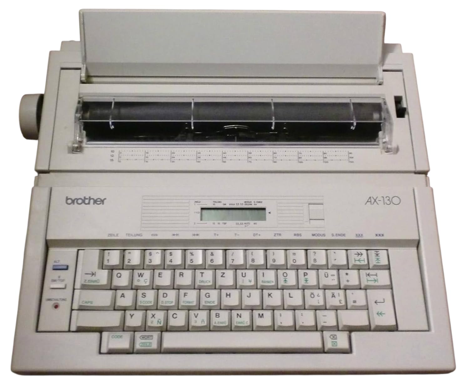 AX-130 Elektrische Schreibmaschine