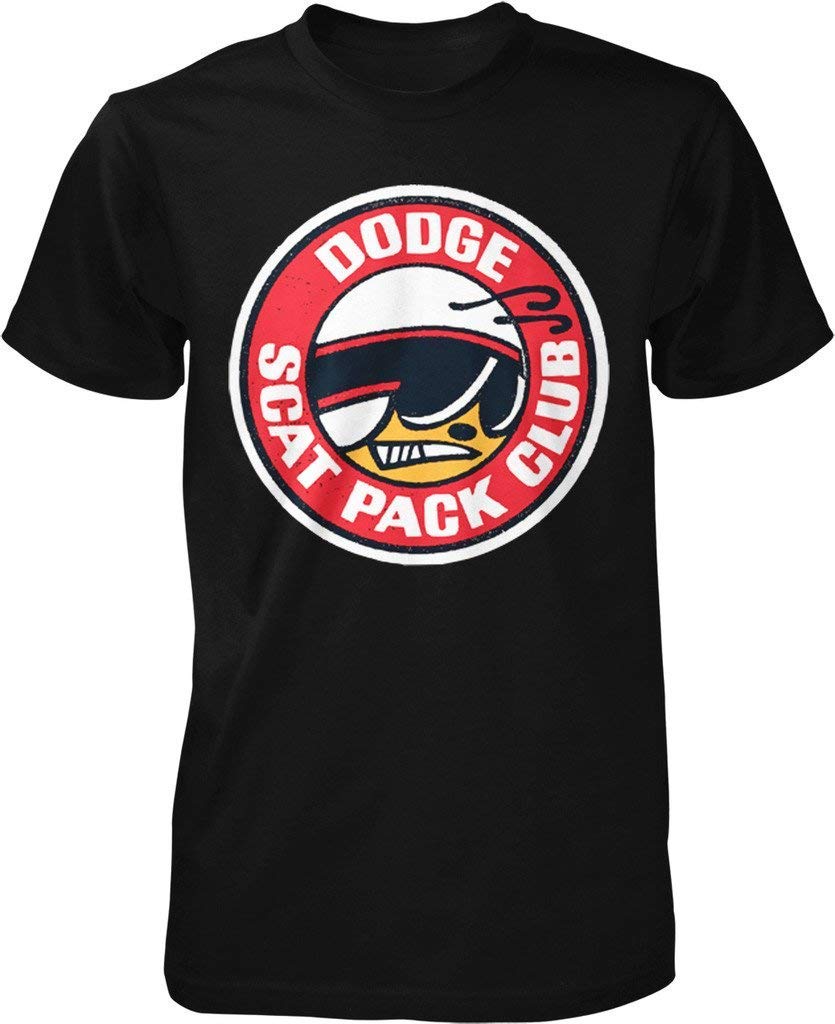 Lucky RideDodge SCAT Pack Club Mopar T-Shirt (Front Print)