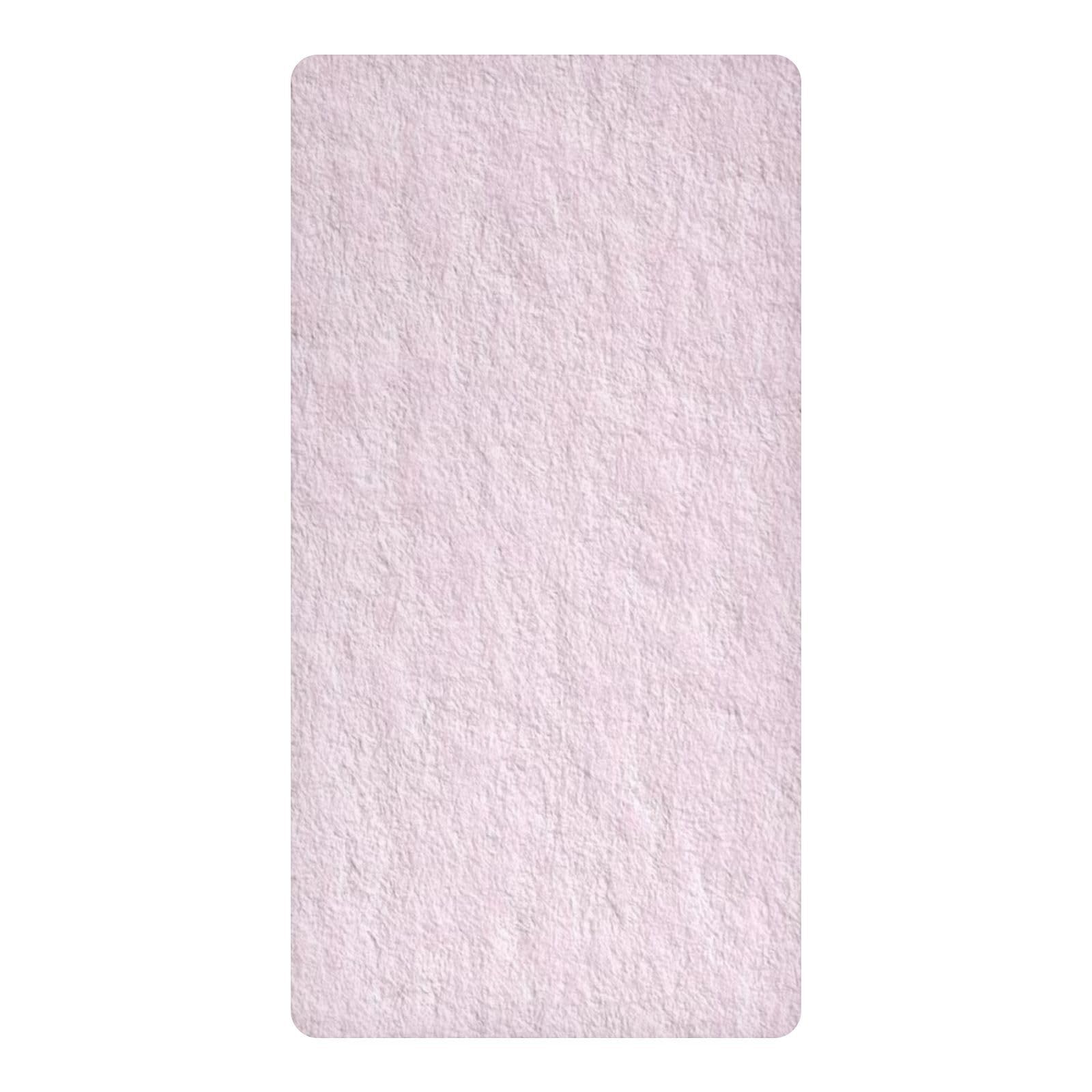 Drap de berceau imperméable rose pour envelopper les nuits de bébé