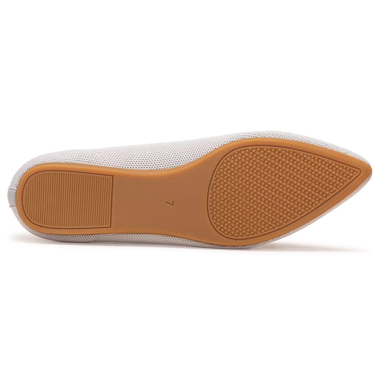 Frank Mully Ballerine Piatte Slip-on in Maglia da Donna - Décolleté con Punta Rotonda