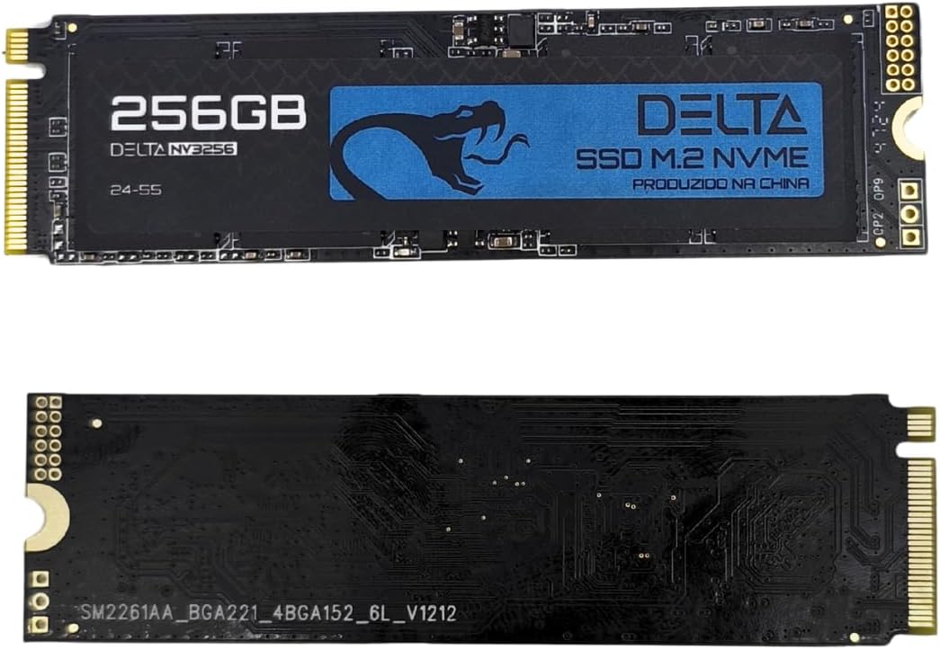 SSD 256GB NVMe PCIe 3.0 Testado por 7 dias: Desempenho Rápido para PC