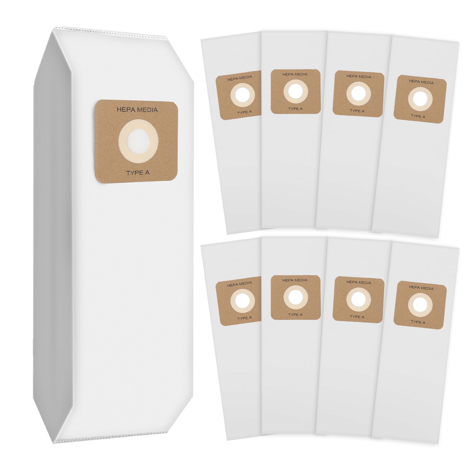 Attemart Type A Vacuum Bags for Riccar Most Vibrance, 2000/4000/R Series & for Simplicity Symmetry S20EZM, 5000/6000/Commercial Series Upright Vacuum