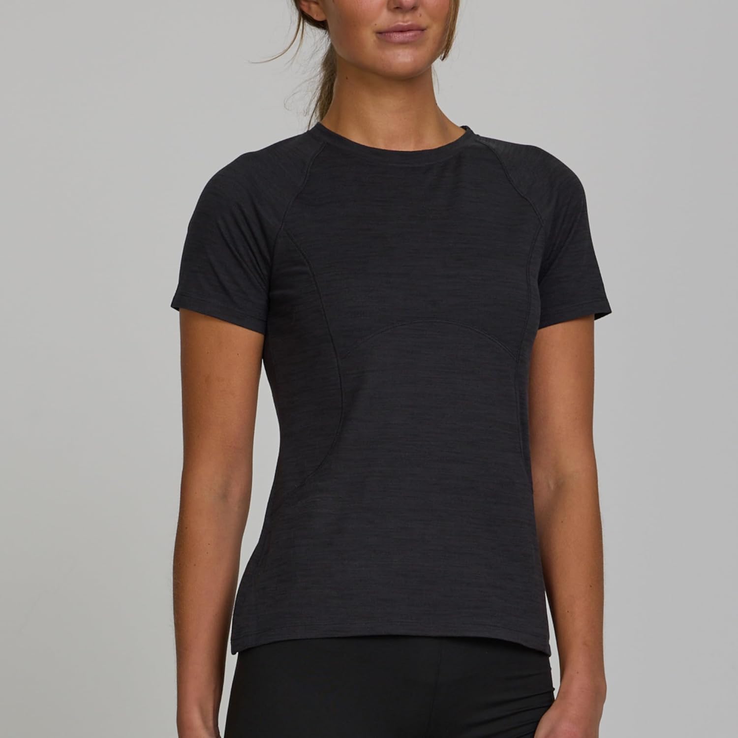 Spyder Womens Workout Tops Crewneck Tee – Workout Gym Shirts for Women, Athletic Running Short Sleeve Tops - Image 3