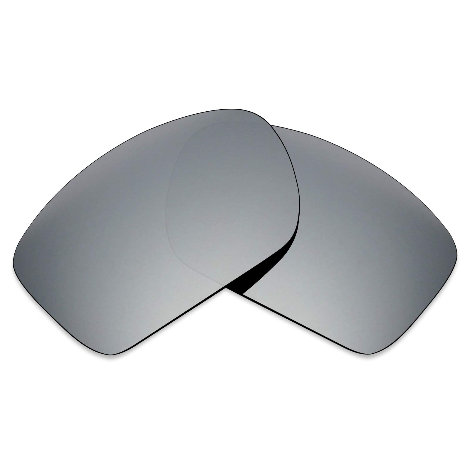 Mryok Polarized Replacement Lenses for Oakley Big Taco OO9173-62mm - Silver Titanium