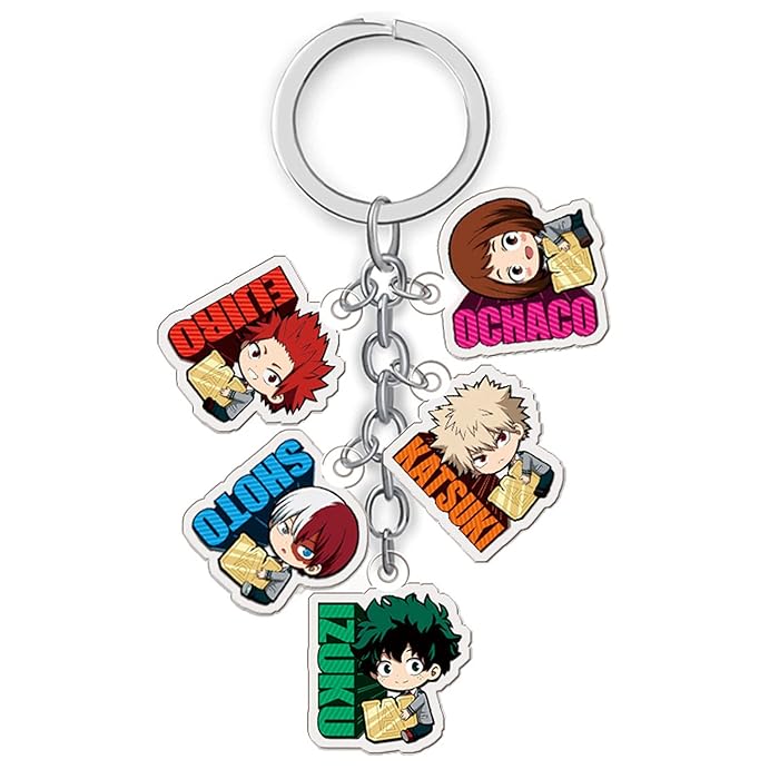 Buy My Hero Academia Keychain, Anime Keychains MHA Izuku Todoroki