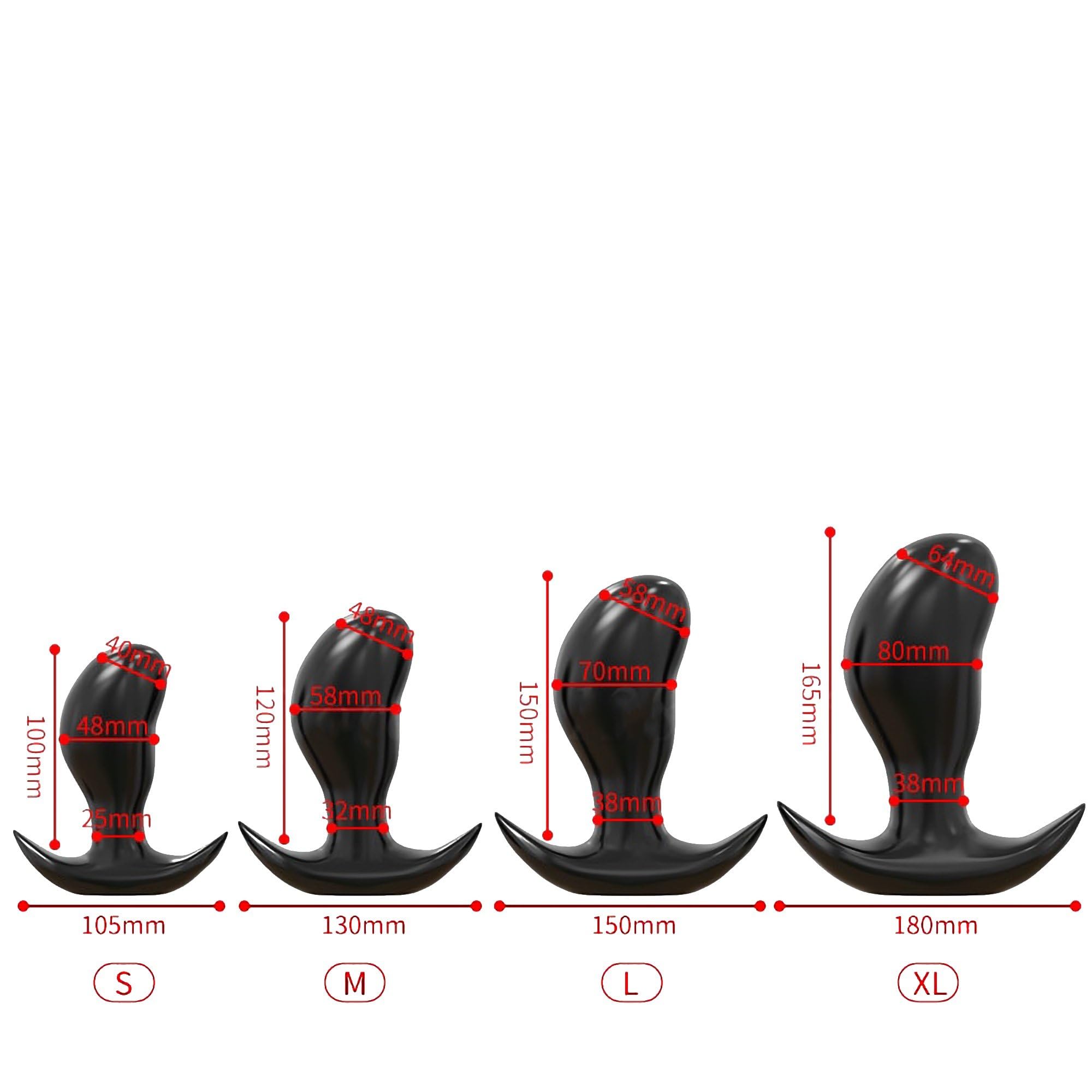 Butt Plug - Meraviglia anale Dimensione x-large