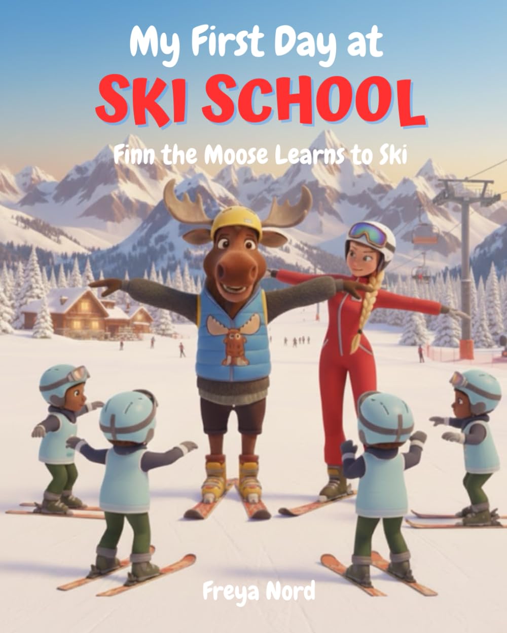 My First Day at Ski School: Finn the Moose Learns to Ski