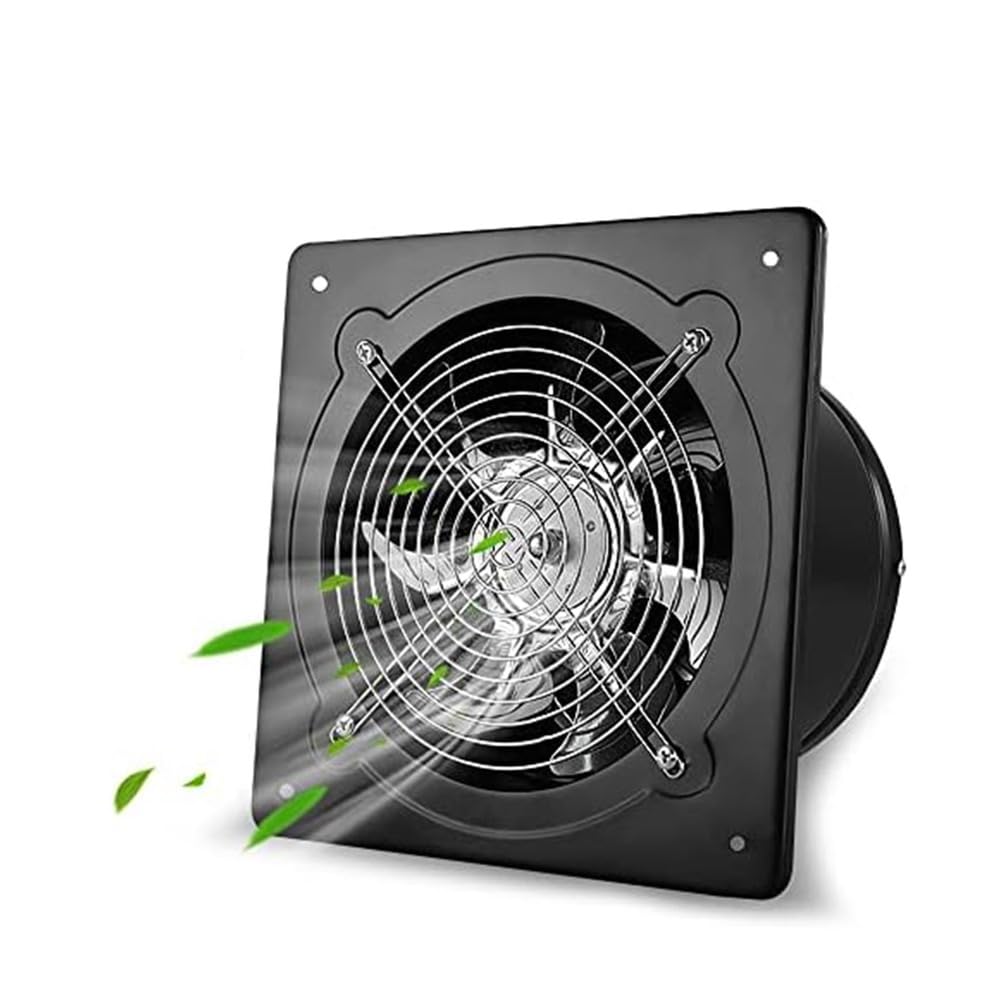 HYZHANHONG 320W Exhaust Fan Wall Mounted Vent Fan, 16 Inch Portable Kitchen Warehouse Garage Paint Boot Ventilation Extractor Fans Blower for Factory Workshop Kitchen