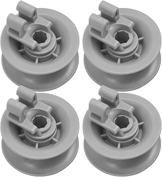 611666 Dishwasher Upper Rack Roller Fit for Bosch Dishwasher Models Replace 00611666 PS8727423 00165313 165313 AH3477770 EA3477770 AP4355370 PS3477770, 4Pcs
