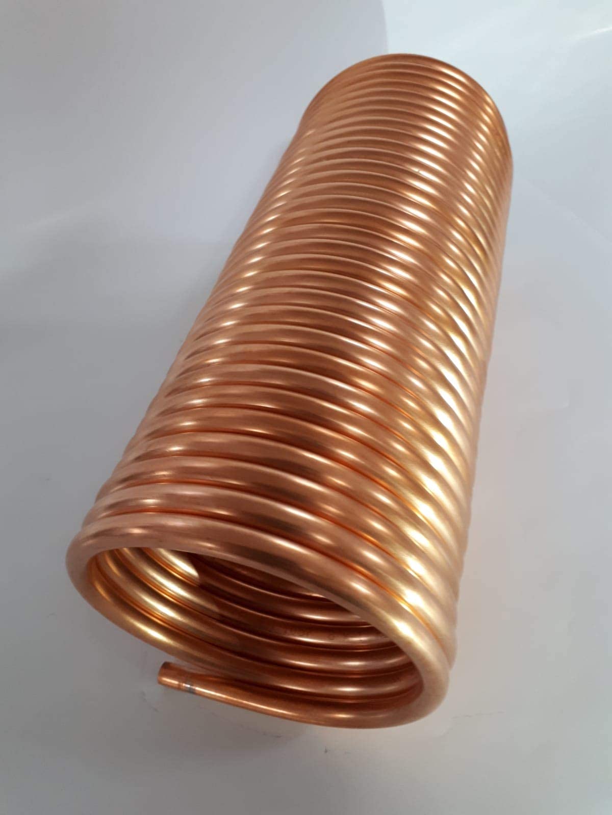 Spirale aus Kupferrohr 10x1mm weich aus 10m mit Ø ca. 13cm (Kupferrohrspirale)