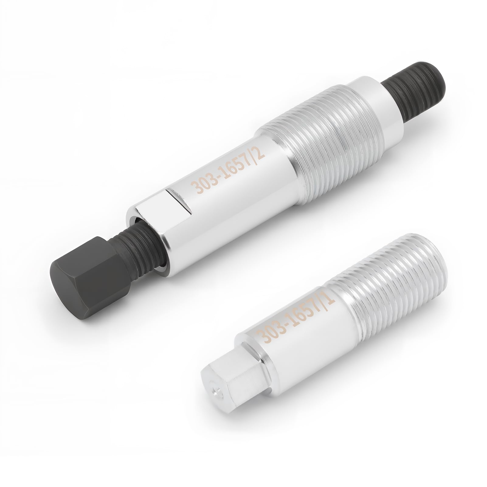 KASturbo Outil de démontage de poulie de vilebrequin adapté pour le moteur Ranger 2.0L EcoBlue Outil de tirage de poulie Remplace 303-1657/1 303-1657/2
