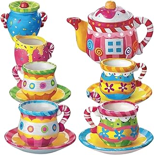 مجموعة أدوات رسم الشاي من فن كرافت من 4 ام، ألعاب تعليمية