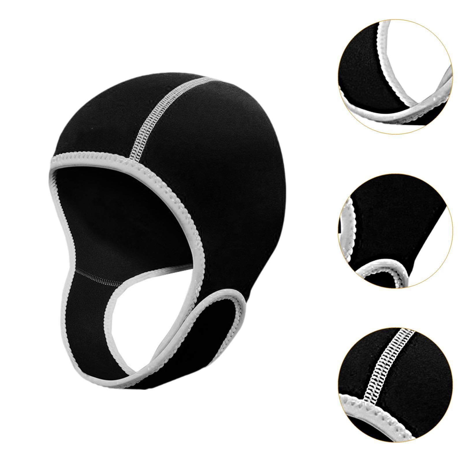 Cappello da Surf con Cappuccio in Neoprene 3mm Impermeabile per Immersioni
