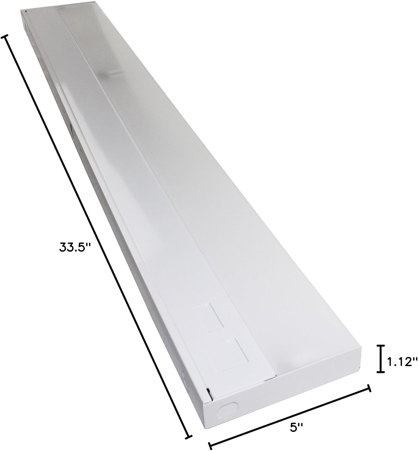 SLP121ES Low Profile Under Cabinet Light Fixture, SL/SLP Series, SlimLyte, T5, 120V, 33-Inch