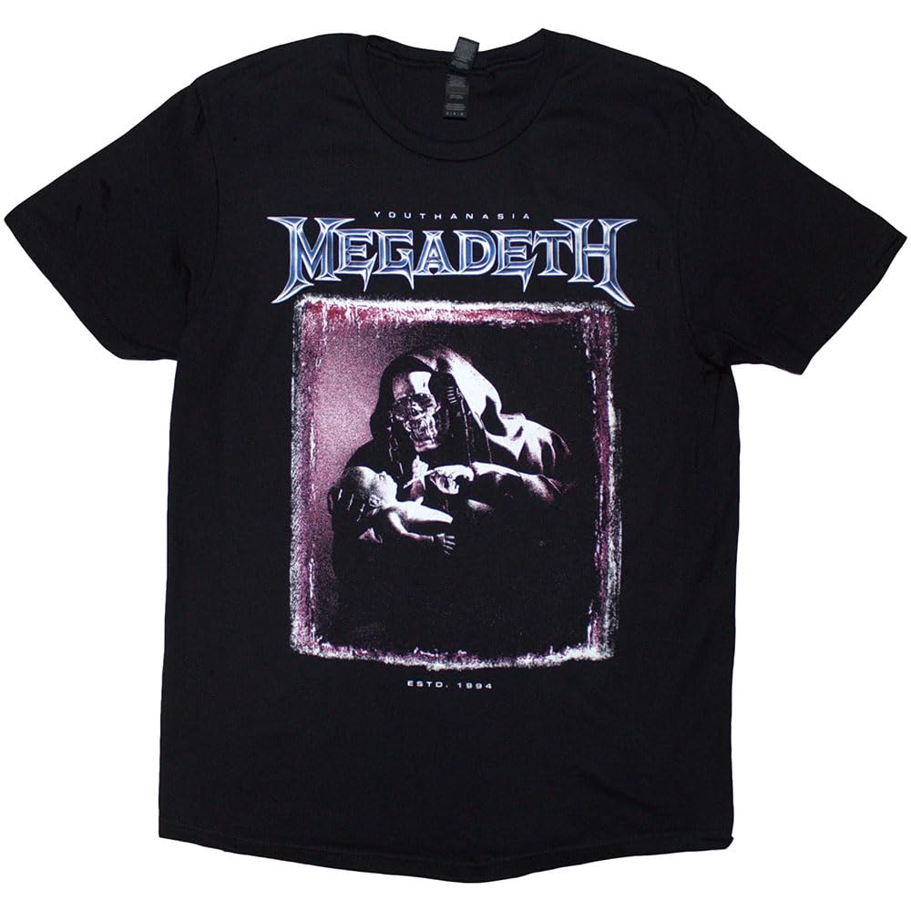 Rock Off officially licensed products Megadeth Youthanasia The Reckoning Day T Shirt XL Black