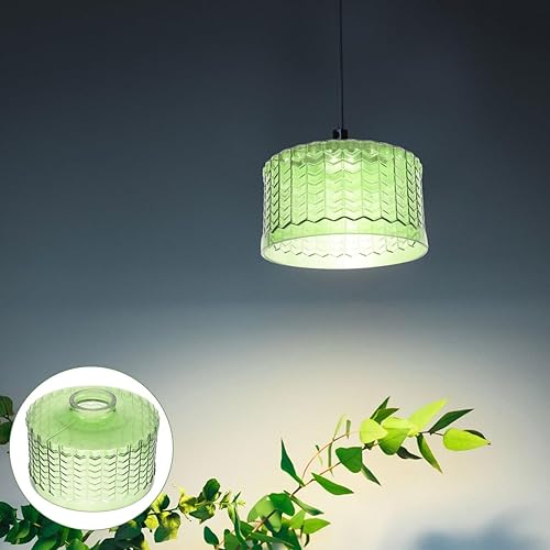 Miniatura 7 de Beaupretty Pantalla colgante de cristal pequeña de 3.8 pulgadas para lámpara colgante de repuesto para decoración de comedor, bar, cafetería