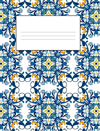 Cahier de composition arabesque idéal pour organiser vos cours et notes de bureau