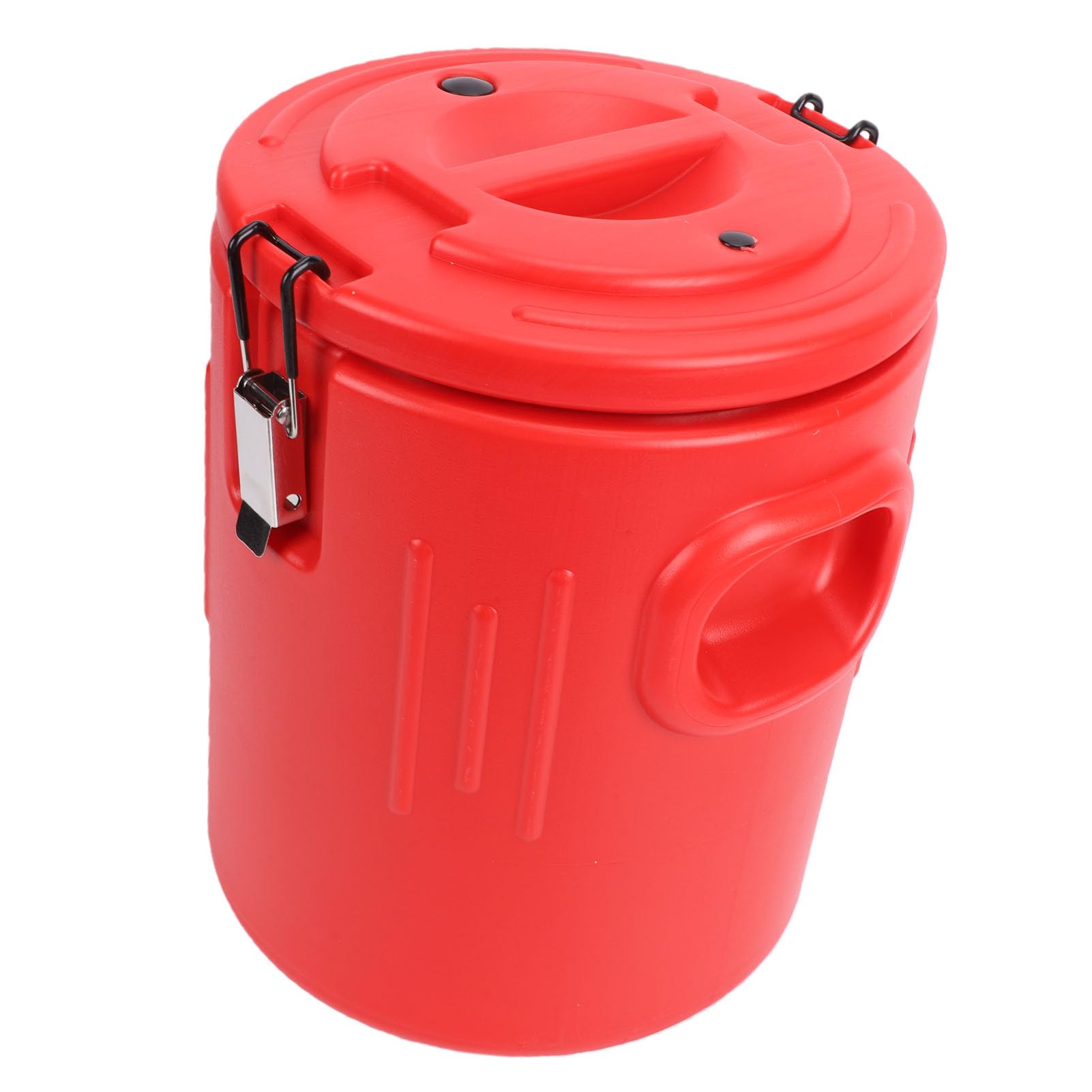 Elprico Contenedor de Alimentos Aislado de 20 litros, Dispensador de Bebidas Térmicas de Acero Inoxidable con Hebillas de Bloqueo para Bebidas Frías y Calientes, Catering, Restaurante, Hogar