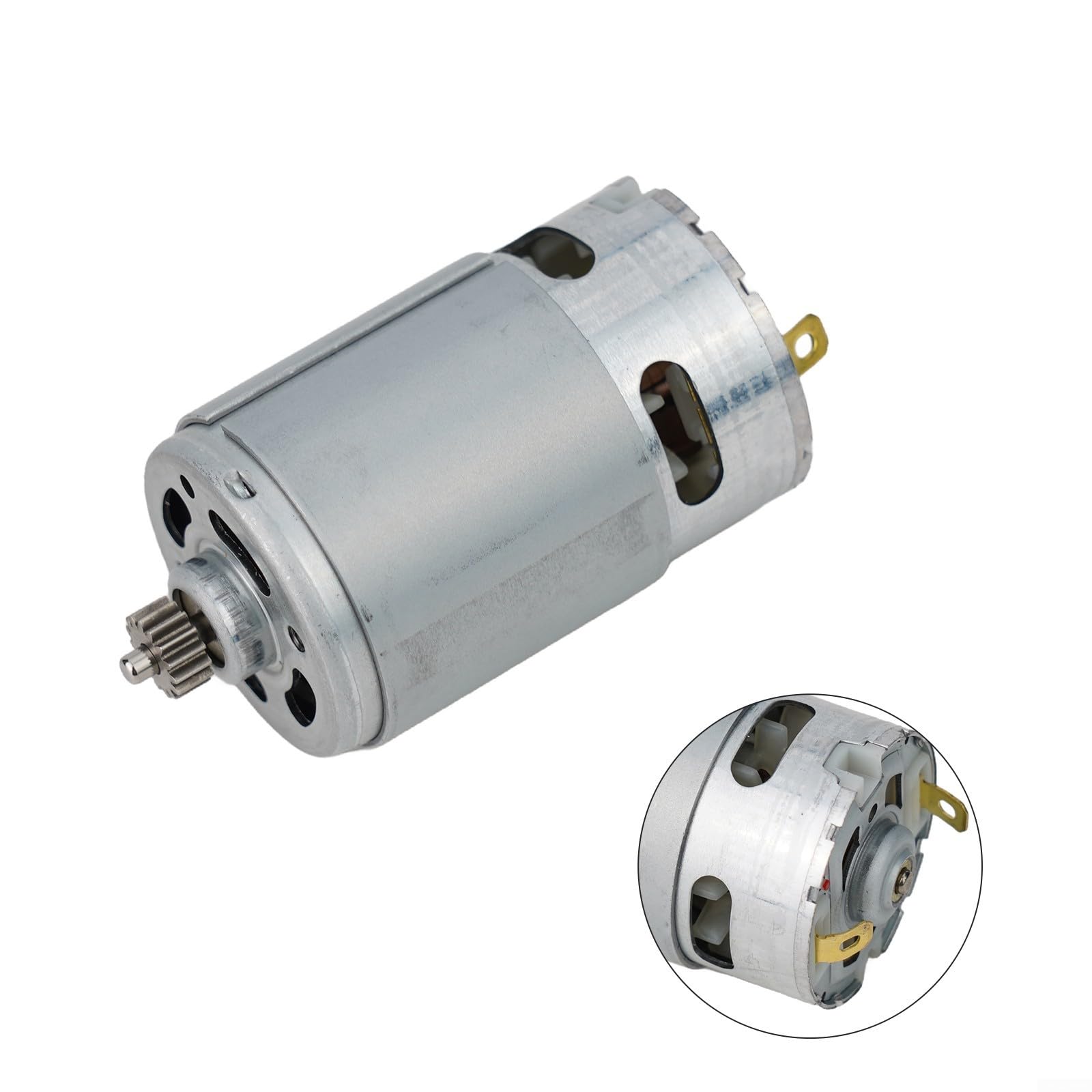 Ersatzmotor 629395-8 629166-3 Kompatibel für HP333D DF333D DF033D HP333DSME Akku-Bohrschrauber Metallkonstruktion für Elektrowerkzeug Reparatur und Wartungsaufgaben