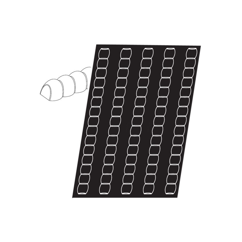 Demarle Caterpillar 15.25 Oz. Flexipan with Frame