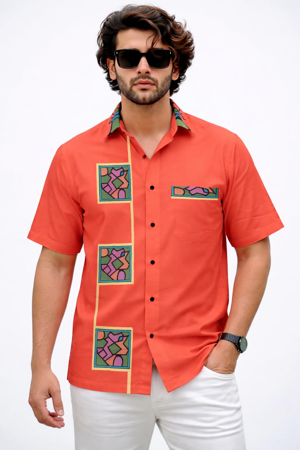 Men’s Casual Shirt | Regular Collar | Soft Breathable Fabric | Everyday Smart Casual Wear-picture-36