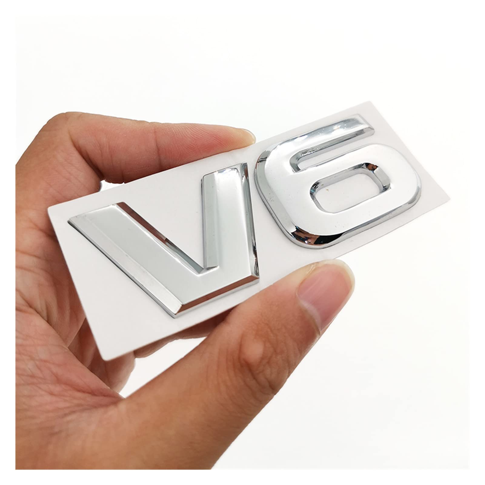 10PCS 3D Car Sticker Emblem Auto Badge Dekal dla V6 dopasowany do Mercedesa FIS BMW Dopasuj się do Audi Fit do Forda FIT do Fiesta Fit for Mustang Fit for Ranger Fit for Nissan Fit do Toyota Sty