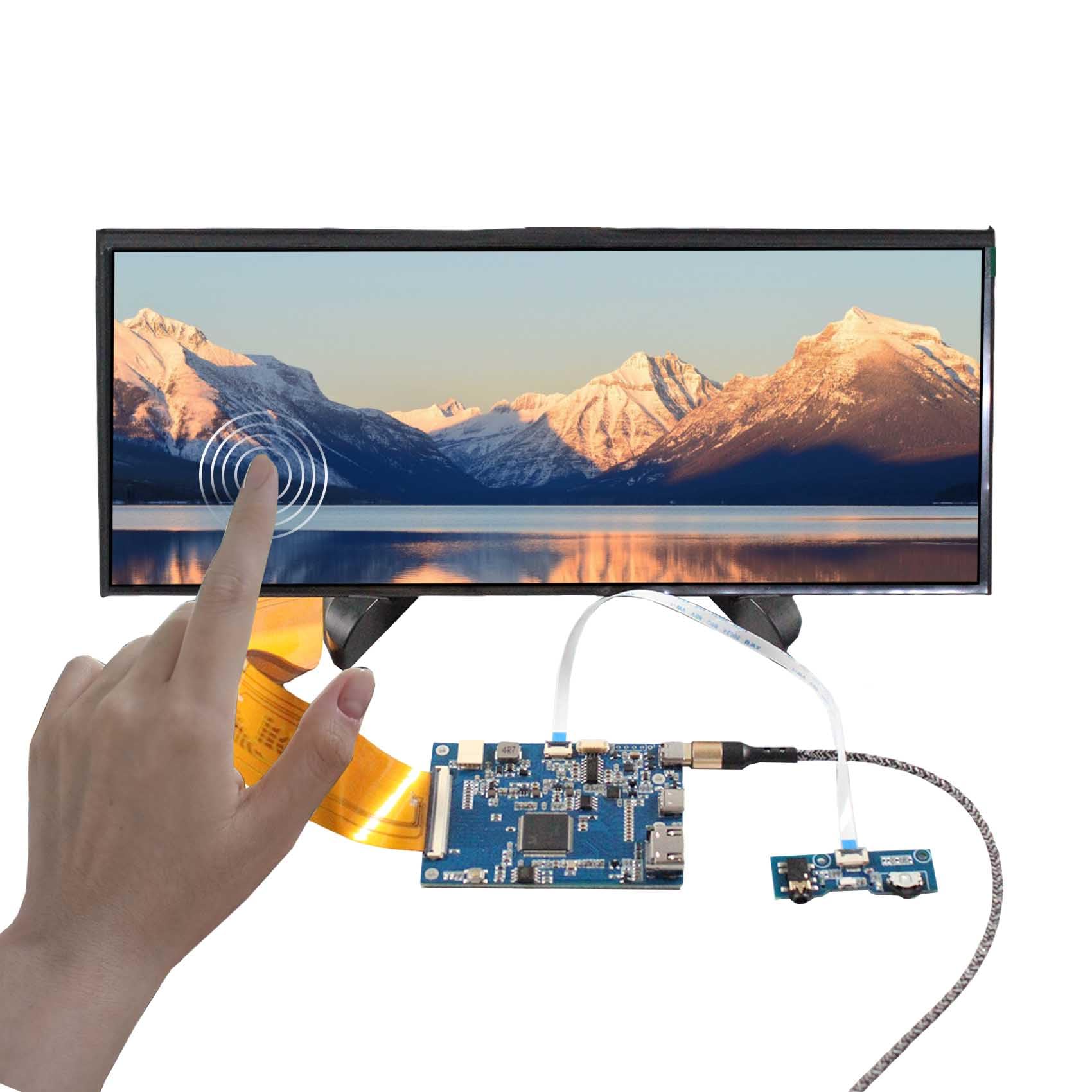 Amazon.co.jp: VSDISPLAY 12.3インチ IPS液晶 解像度1920x720