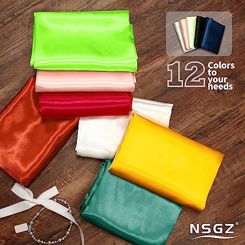 Luxurious Navy Blue Satin Fabric - 60" Wide, 2 Yards of Premium Silky Polyester for Bridal Gowns, Dresses, Crafts, and Elegant Decor 6 Luxurious Navy Blue Satin Fabric - 60" Wide, 2 Yards of Premium Silky Polyester for Bridal Gowns, Dresses, Crafts, and Elegant Decor - Image 5