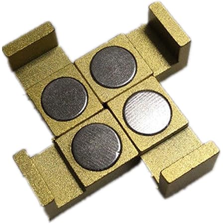 Porte-parallèles Magnétiques Pour étau - Outils D'usinage, Fraisage CNC - En Aluminium - Couleur Bleue